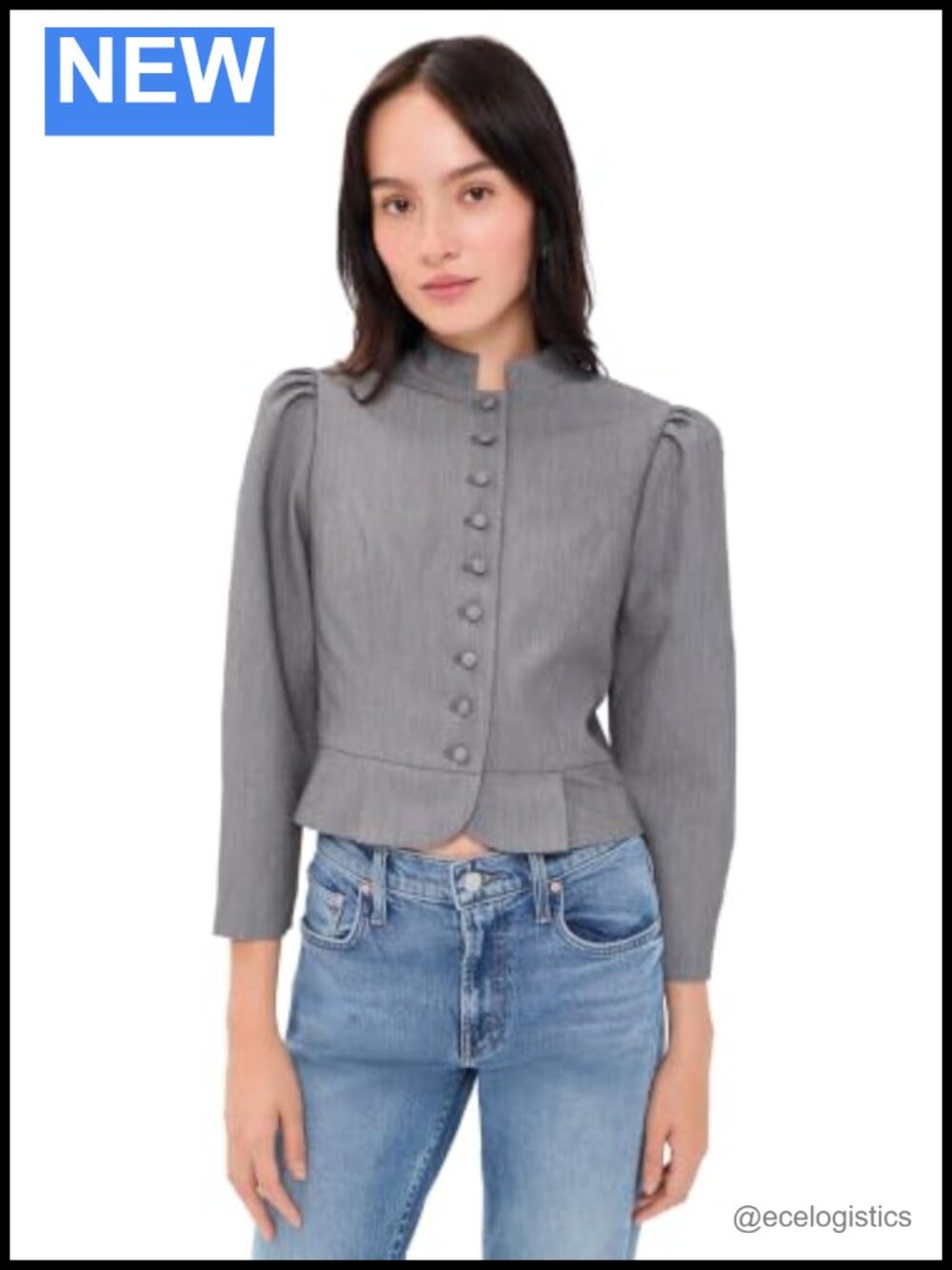 WAYF Kaelani Women's Blazer Lightweight Stretch Solid